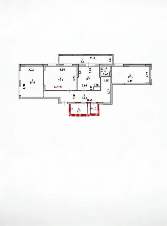 Продажа 3-комнатной квартиры, 111 м² в Астане - фото 4