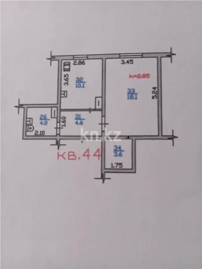 Продажа 1-комнатной квартиры, 40 м² в Алматы - фото 5