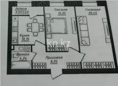 Продажа 2-комнатной квартиры, 60 м² - Продажа квартир от собственников в Астане - страница 2 фото 1 из 1