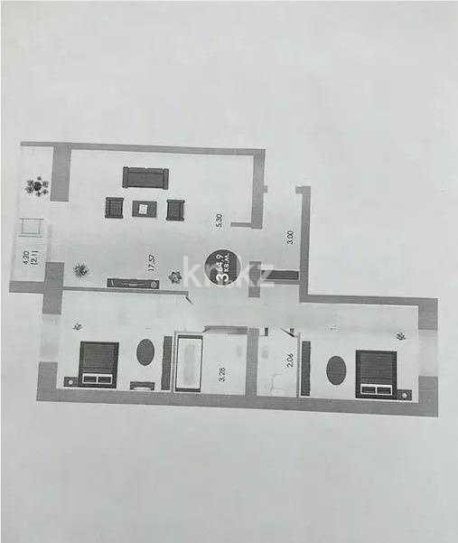 Продажа 3-комнатной квартиры, 65 м², ул. Е-1, дом  2а - Продажа квартир в Астане фото 1 из 1