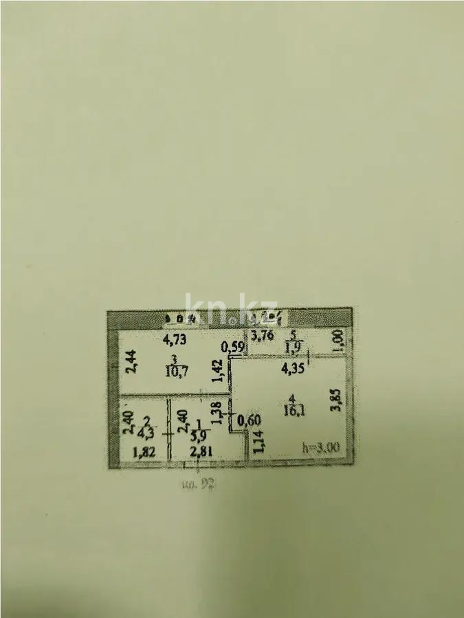 Продажа 1-комнатной квартиры, 38.9 м², ул. Нажимеденова, дом  26/1 - Продажа  однокомнатных квартир в новостройках Астаны без посредников с фото фото 1 из 1