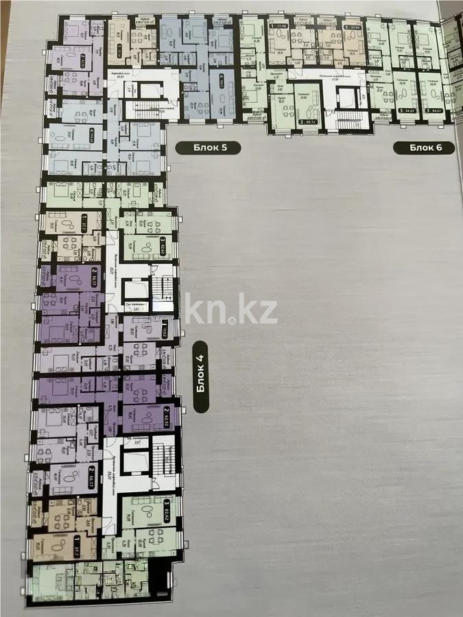 Продажа 2-комнатной квартиры, 38 м² - Недвижимость в Астане - страница 2 фото 1 из 1