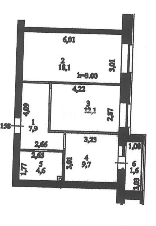Продажа 2-комнатной квартиры, 54 м² в Астане - фото 5