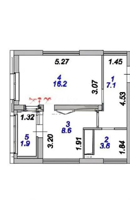 Продажа 1-комнатной квартиры, 38 м², ул. Шаймерденова, дом  4/1 - Продажа  однокомнатных квартир в новостройках Астаны с фото фото 1 из 1