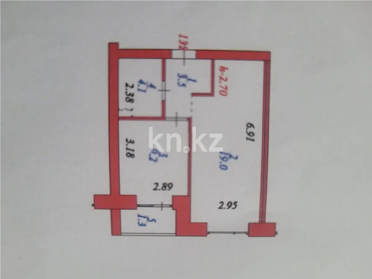 Продажа 1-комнатной квартиры, 37.1 м² - Продажа квартир в Астане - страница 32 фото 1 из 1