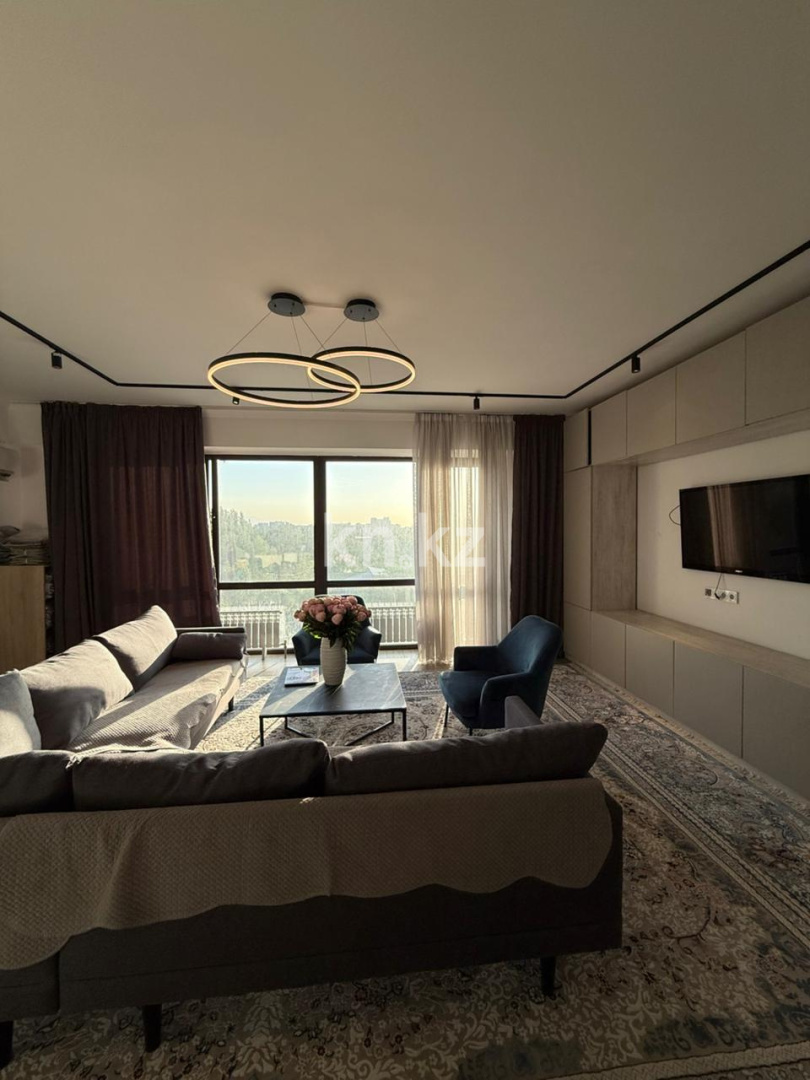 Аренда 2-комнатной квартиры, 80 м², мкр-н Коктем-3, дом  24 - бул. Бухар Жырау - Аренда квартир помесячно в Алматы с фото фото 2 из 15