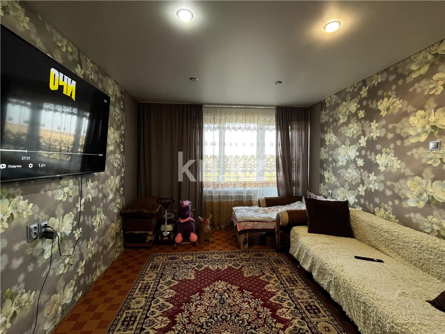 Продажа 2-комнатной квартиры, 49 м², ул. Белинского - Продажа квартир в Караганде с фото фото 1 из 14
