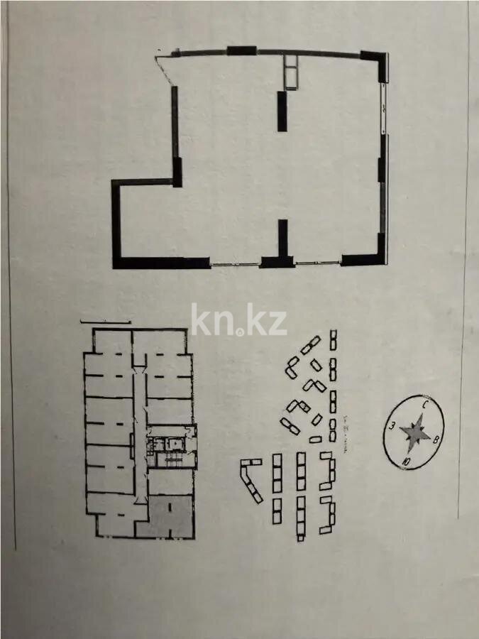 Продажа 2-комнатной квартиры, 53.6 м² в Алматы