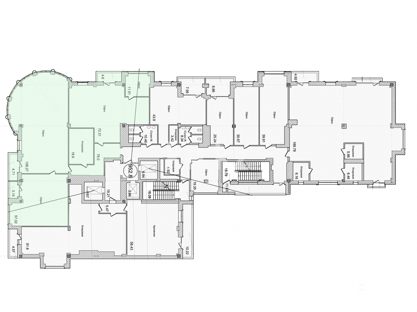 Аренда , ул. Ауэзова, дом  60 - Аренда офисных и торговых помещений в Алматы фото 10 из 10