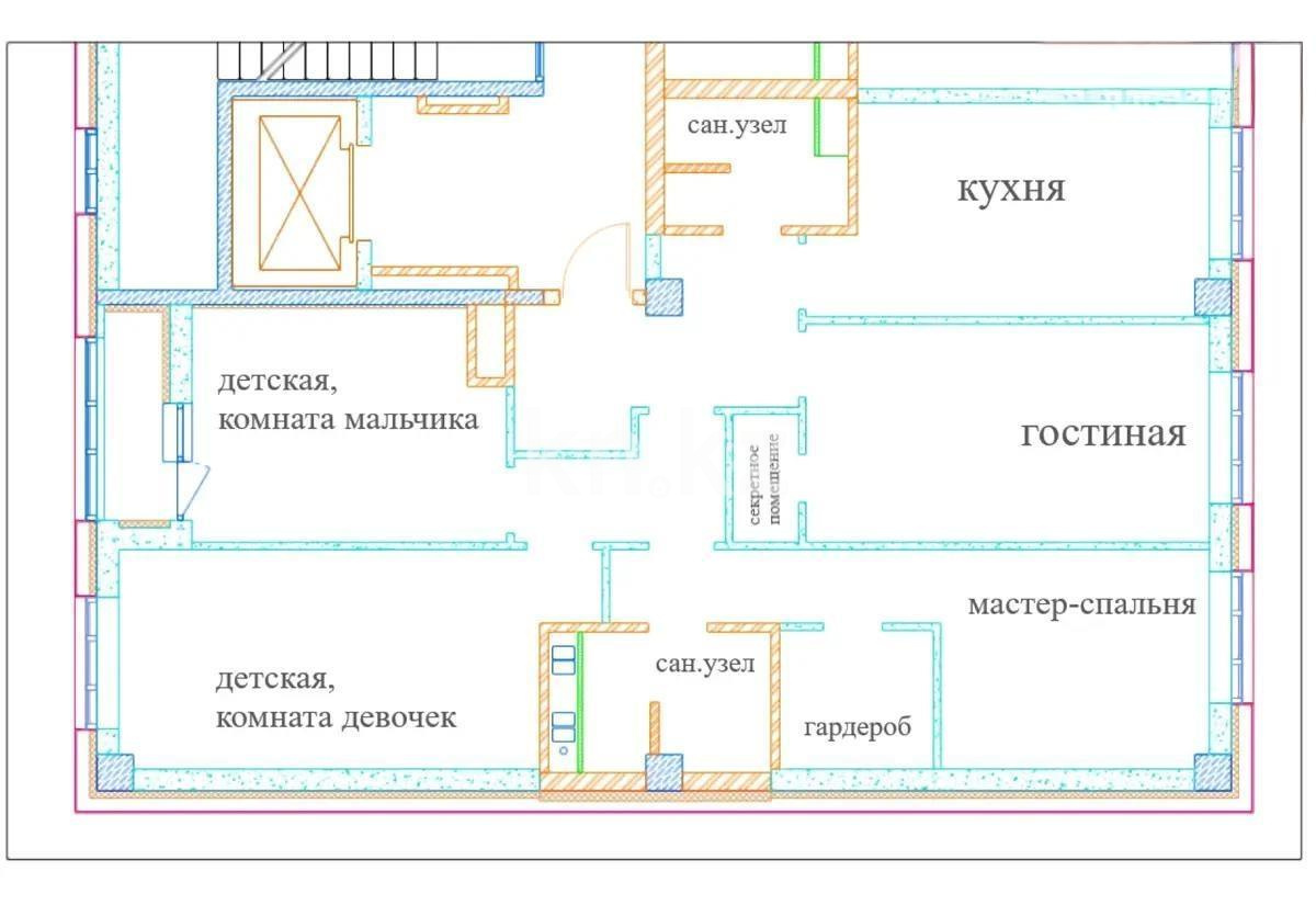 Продажа 4-комнатной квартиры, 110 м², пр. Мангилик Ел, дом  30 стр - Продажа  четырехкомнатных квартир в Астане фото 1 из 1