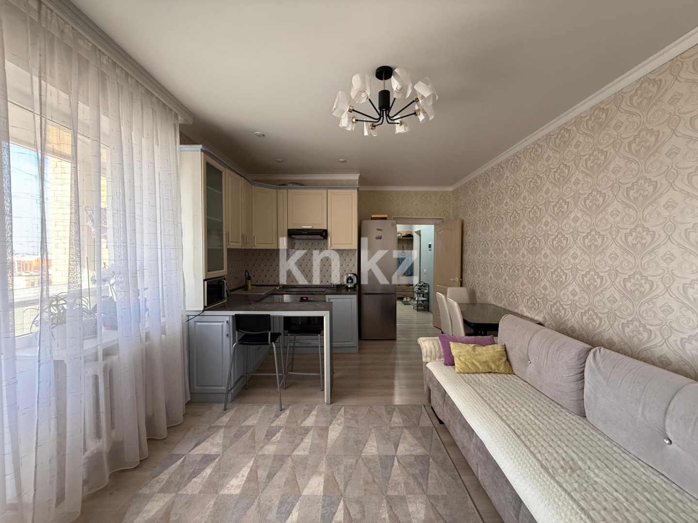 Продажа 2-комнатной квартиры, 46 м², ул. Косшыгулулы, дом  10/1 в Астане