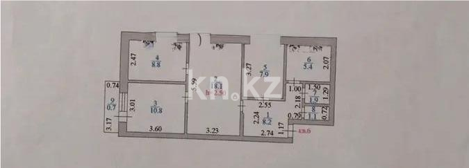 Продажа 4-комнатной квартиры, 63 м² в Астане - фото 4