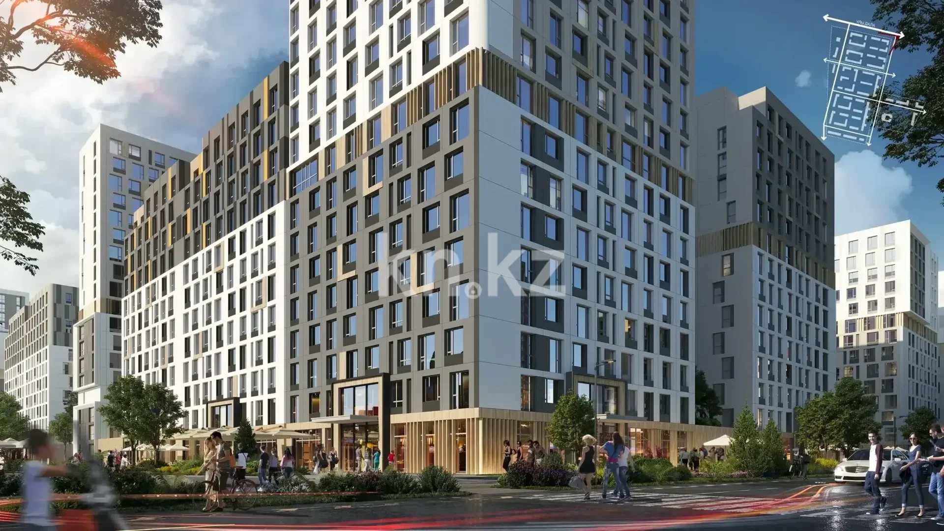 Продажа 1-комнатной квартиры, 42.71 м² в Астане - фото 2
