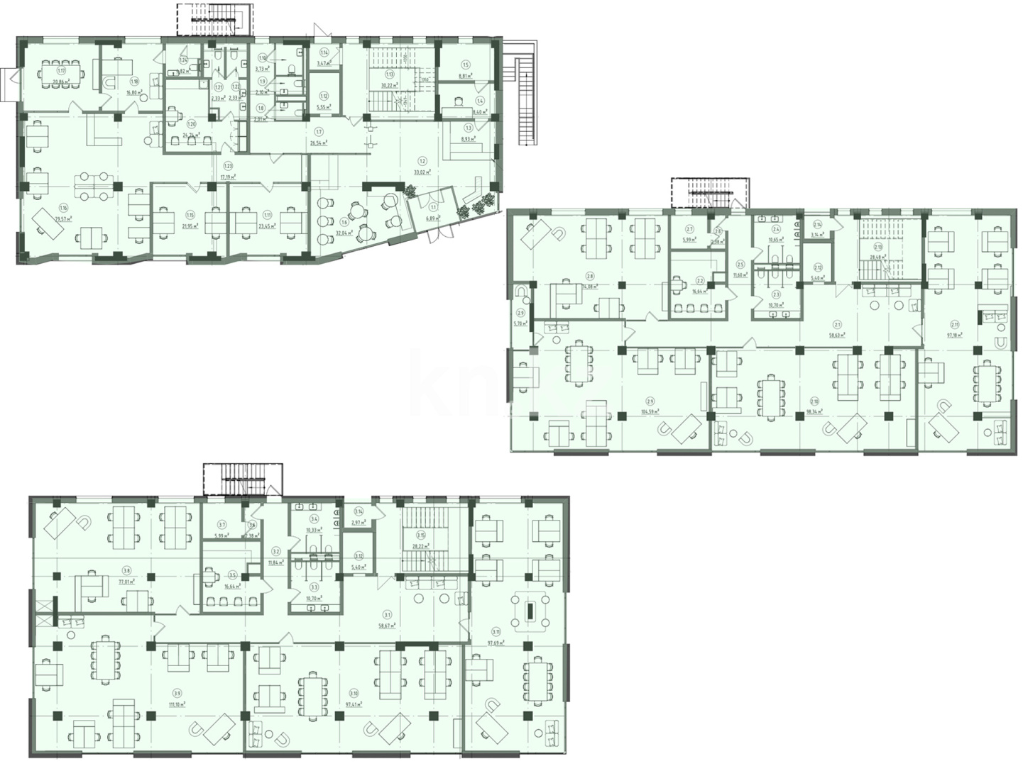 Продажа , 1988.3 м², ул. Черепанова, дом  16а - Продажа офисных и торговых помещений в Алматы с фото фото 9 из 9