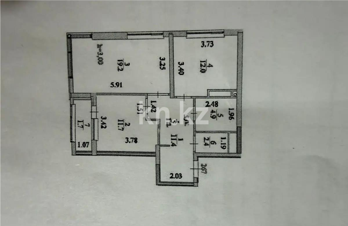 Продажа 2-комнатной квартиры, 66 м² в Астане - фото 7