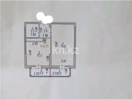 Продажа 1-комнатной квартиры, 40 м², пр. Кошкарбаева, дом  27 в Астане - фото 4