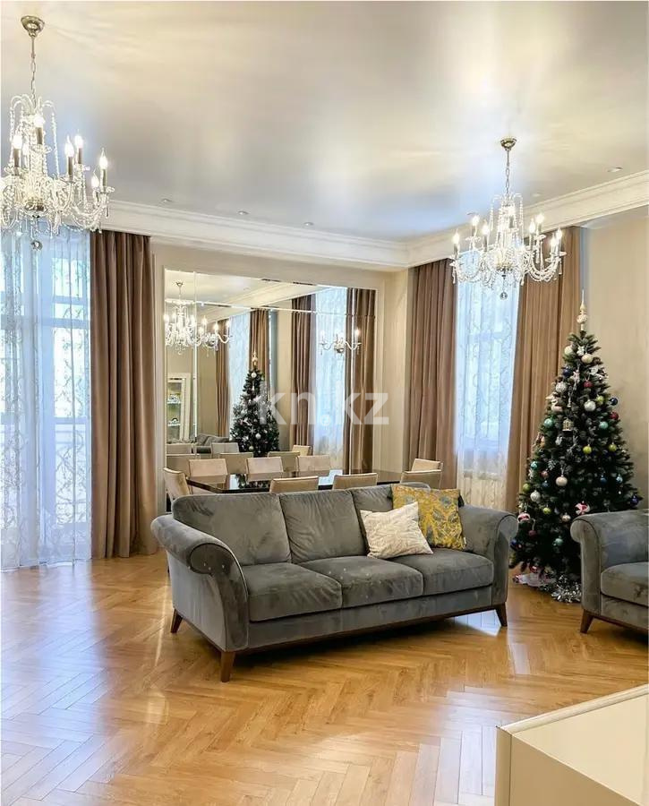 Продажа 4-комнатной квартиры, 154 м², мкр-н Мирас, дом  31/4 - Продажа  четырехкомнатных квартир в Алматы фото 1 из 8