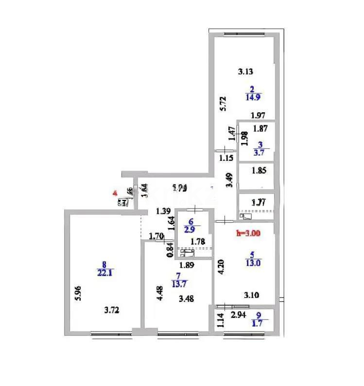 Продажа 3-комнатной квартиры, 90 м² - Продажа квартир от собственников в Астане - страница 4 фото 1 из 1