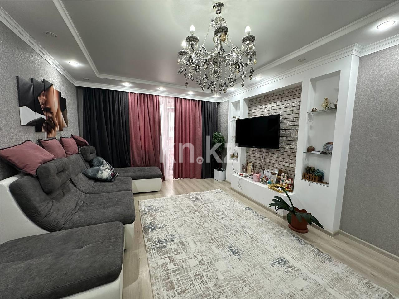 Продажа 3-комнатной квартиры, 74 м², ул. Таттимбета - Продажа  трехкомнатных квартир в Караганде фото 2 из 18