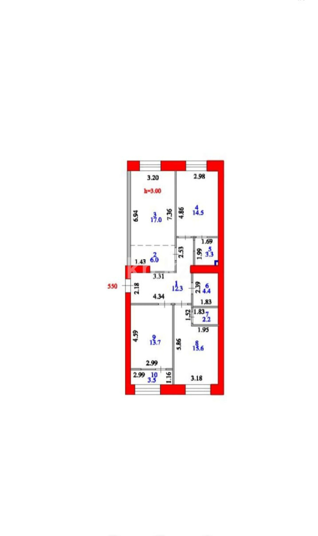 Продажа 4-комнатной квартиры, 92.5 м² в Астане - фото 11