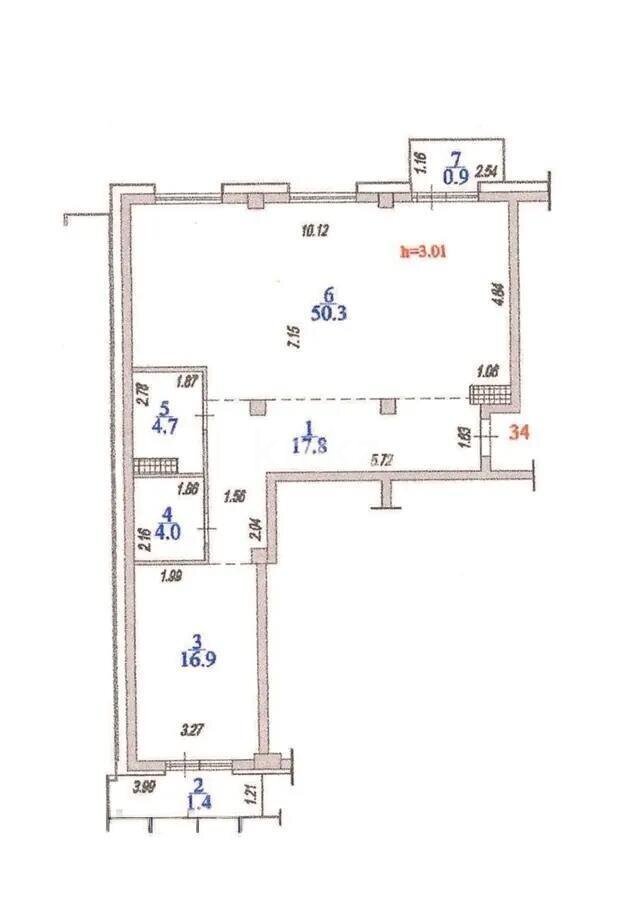Продажа 2-комнатной квартиры, 93.7 м² в Алматы - фото 3