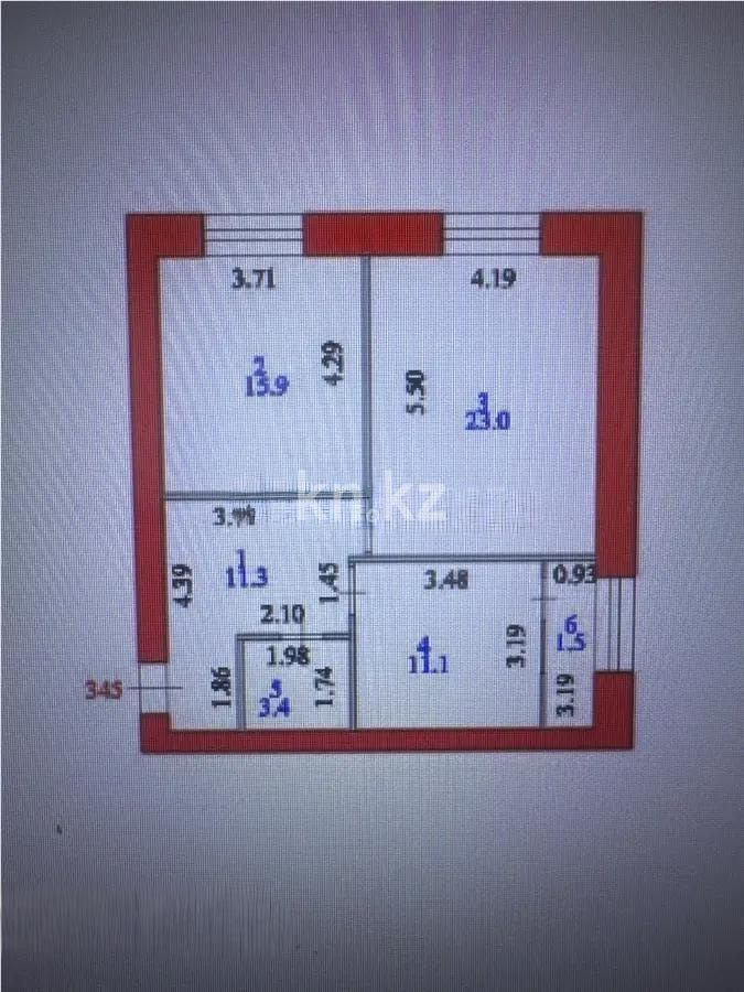 Продажа 2-комнатной квартиры, 66.2 м² в Астане - фото 5