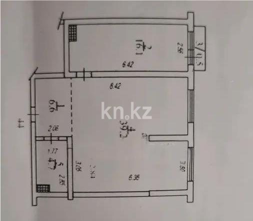 Продажа 2-комнатной квартиры, 67.1 м² - Продажа двухкомнатных квартир от собственников в Алматы - страница 47 фото 1 из 1