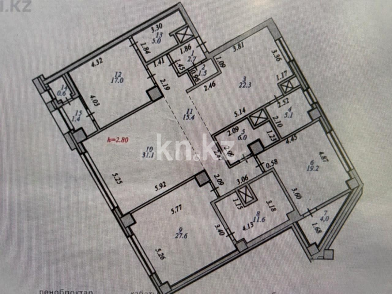 Продажа 4-комнатной квартиры, 178 м² в Астане - фото 4