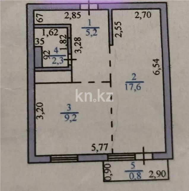 Продажа 1-комнатной квартиры, 35.1 м² - Продажа однокомнатных квартир в Астане - страница 27 фото 3 из 3