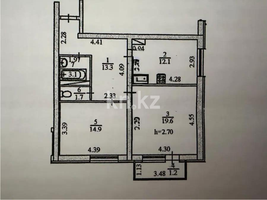 Продажа 2-комнатной квартиры, 65 м² в Алматы - фото 6