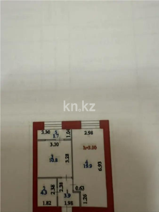 Продажа 1-комнатной квартиры, 41 м², ул. Е-15, дом  16 в Астане