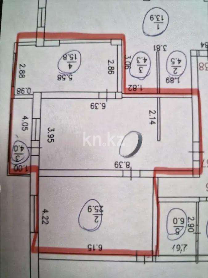 Продажа 2-комнатной квартиры, 79 м², ул. Аскарова, дом  1103 в Алматы