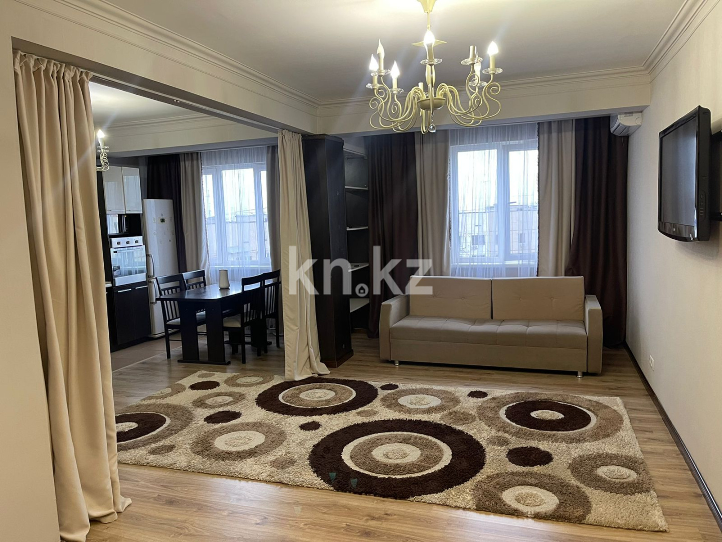 Аренда 1-комнатной квартиры, 46 м², ул. Саина, дом  80 - пр. Абая - Аренда  однокомнатных квартир помесячно в Алматы фото 6 из 6