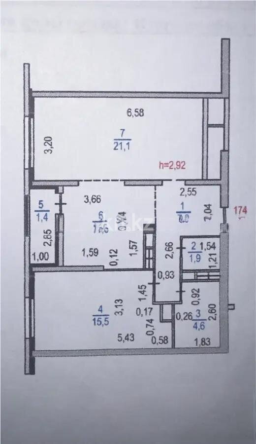 Продажа 2-комнатной квартиры, 64 м² в Алматы - фото 5