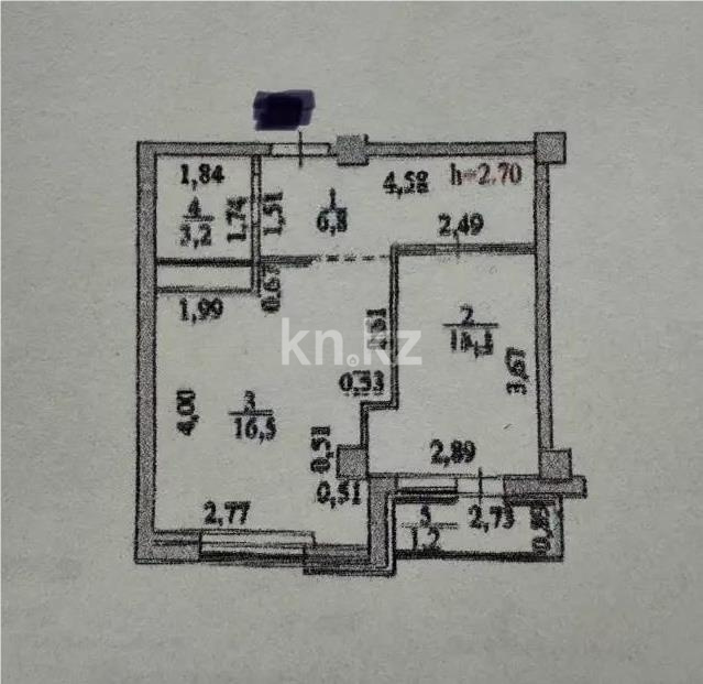 Продажа 2-комнатной квартиры, 37 м² - Продажа недвижимости в Астане - страница 23 фото 4 из 4