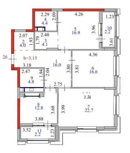 Продажа 3-комнатной квартиры, 106.7 м² - Продажа квартир от собственников в Астане - страница 15 фото 1 из 1