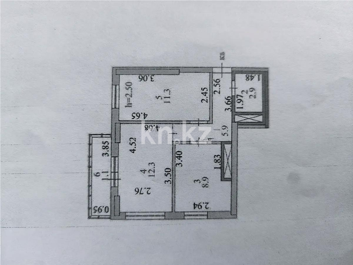 Продажа 2-комнатной квартиры, 43 м² - Продажа квартир в Казахстане - страница 5 фото 4 из 4