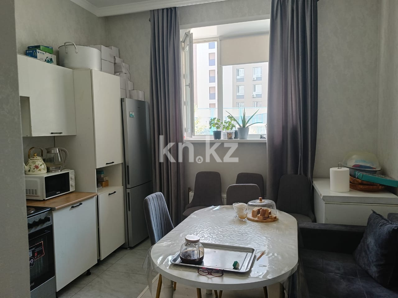 Аренда 1-комнатной квартиры, 52 м², ул. Мухамедханова, дом  23 - ул. Айтматова - Аренда квартир помесячно в Астане с фото фото 1 из 4