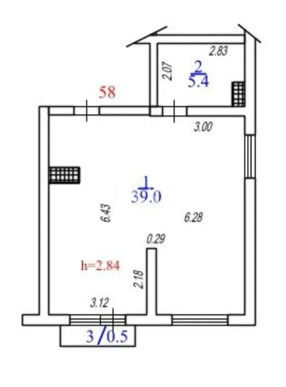 Продажа 2-комнатной квартиры, 45 м² - Продажа недвижимости в Алматы - страница 10 фото 3 из 3