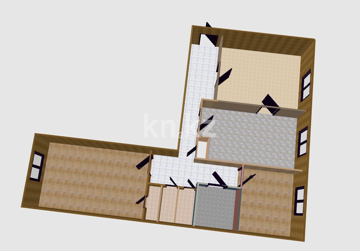 Продажа 3-комнатной квартиры, 65 м², пр. Шакарима, дом  177 - Продажа квартир в Усть-Каменогорске с фото фото 17 из 17