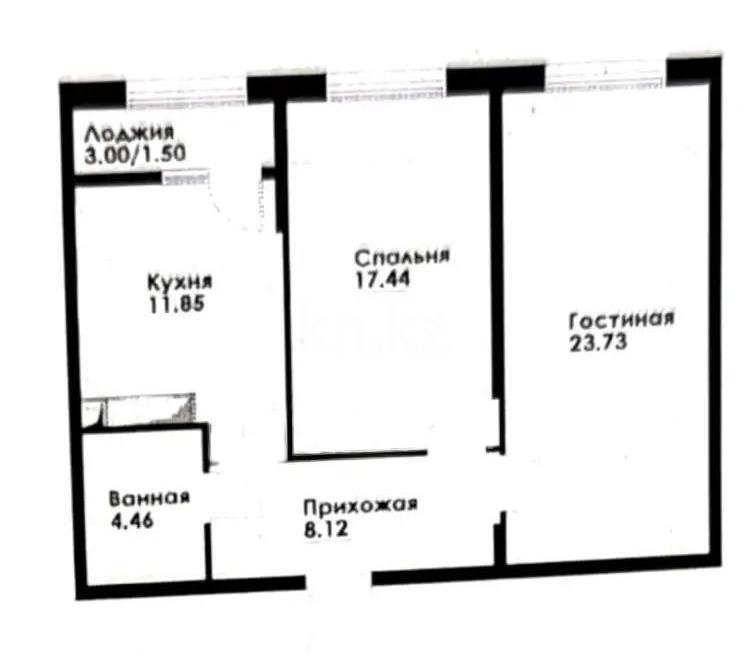 Продажа 2-комнатной квартиры, 67 м² - Продажа недвижимости в Алматы - страница 25 фото 1 из 1