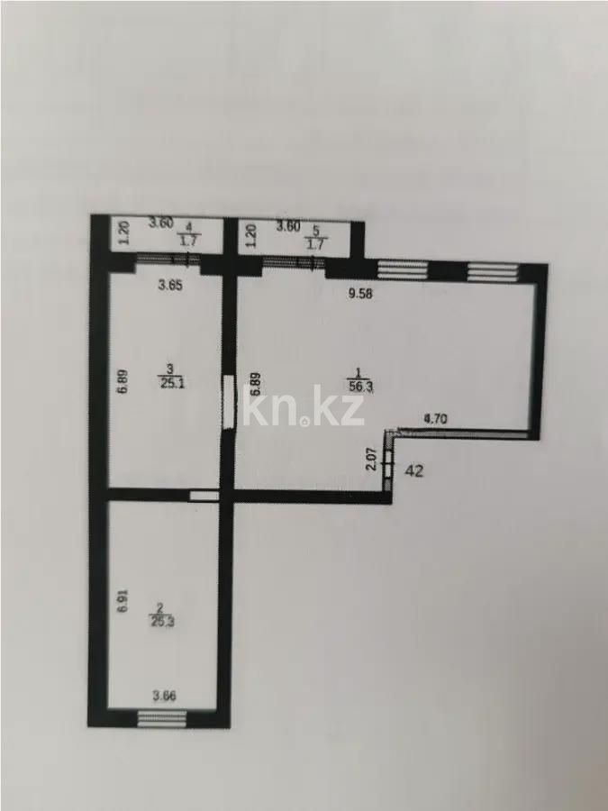 Продажа 3-комнатной квартиры, 110 м² в Караганде - фото 3