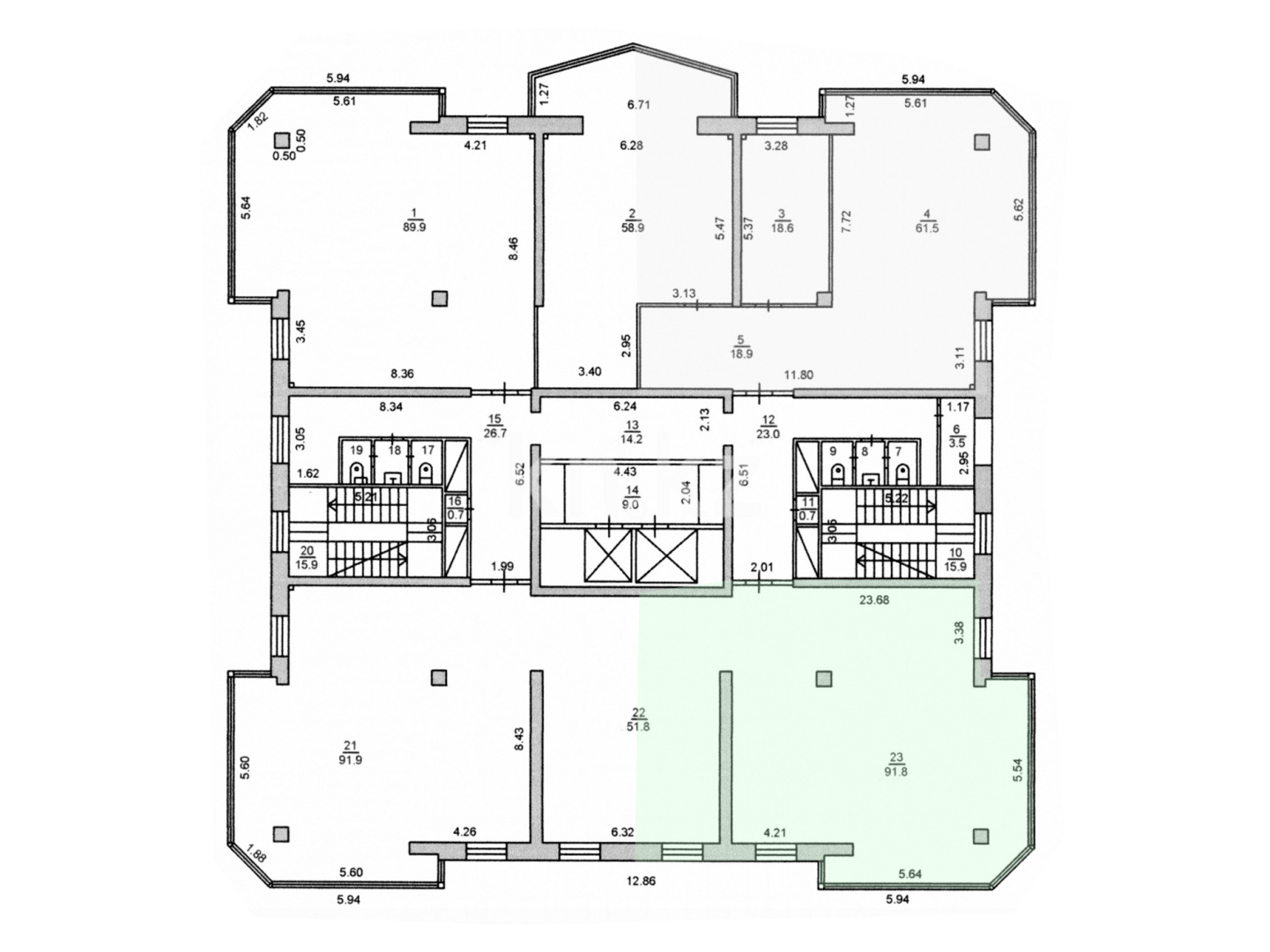 Аренда , Достык, дом  136 - Аренда офисных и торговых помещений в Алматы фото 8 из 11