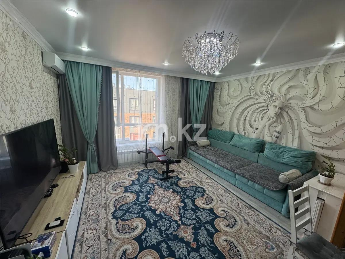 Продажа 3-комнатной квартиры, 80.4 м², ул. Бокейхана, дом  25а - Продажа  трехкомнатных квартир в Астане без посредников с фото фото 1 из 5