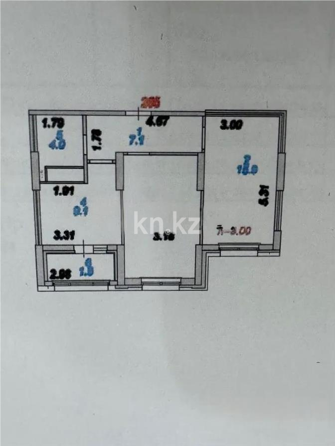 Продажа 2-комнатной квартиры, 56 м², ул. Шаймерденова, дом  4/1 - Продажа  двухкомнатных квартир в Астане без посредников фото 1 из 1