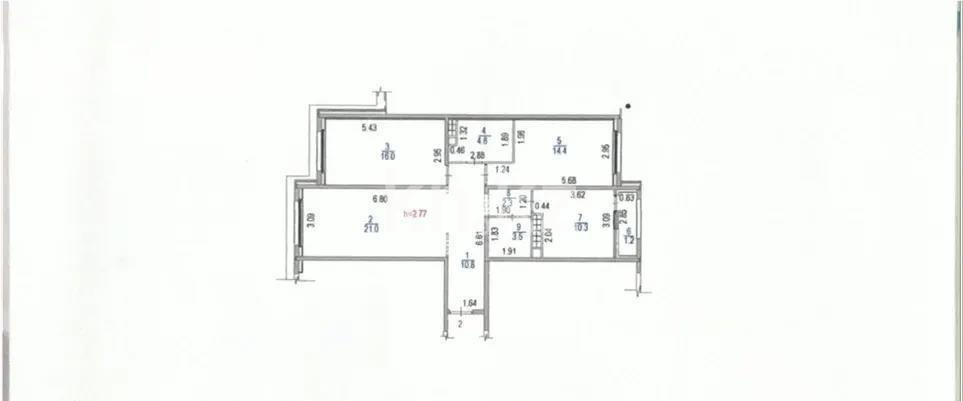 Продажа 3-комнатной квартиры, 85 м² - Продажа квартир в Бостандыкском р-не Алматы - страница 3 фото 5 из 5