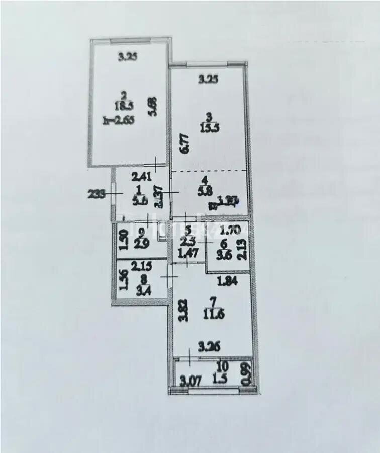 Продажа 3-комнатной квартиры, 73 м² в Астане - фото 6
