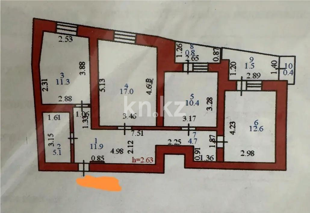 Продажа 3-комнатной квартиры, 76 м² в Астане - фото 7