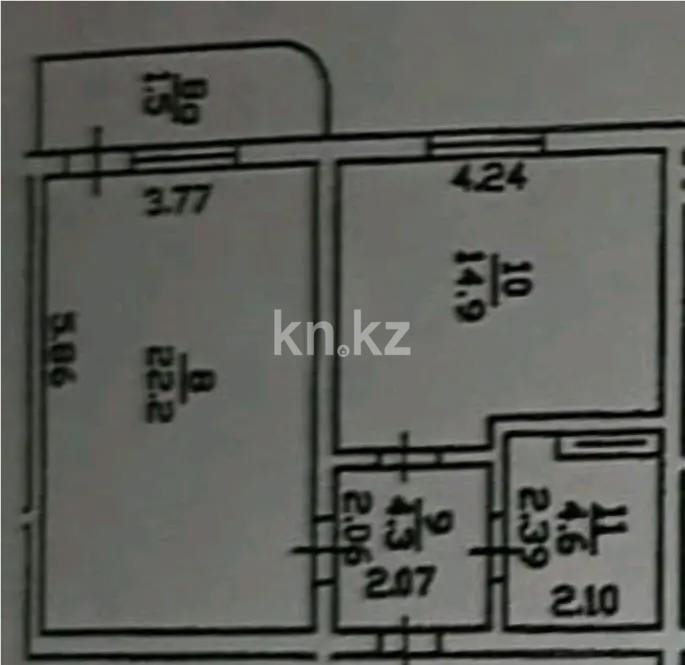 Продажа 1-комнатной квартиры, 47.5 м² - Продажа квартир в Алматы - страница 4 фото 5 из 5
