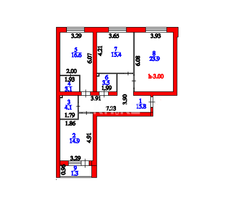 Продажа 3-комнатной квартиры, 99 м², E-321 в Астане - фото 30